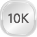10K White Gold