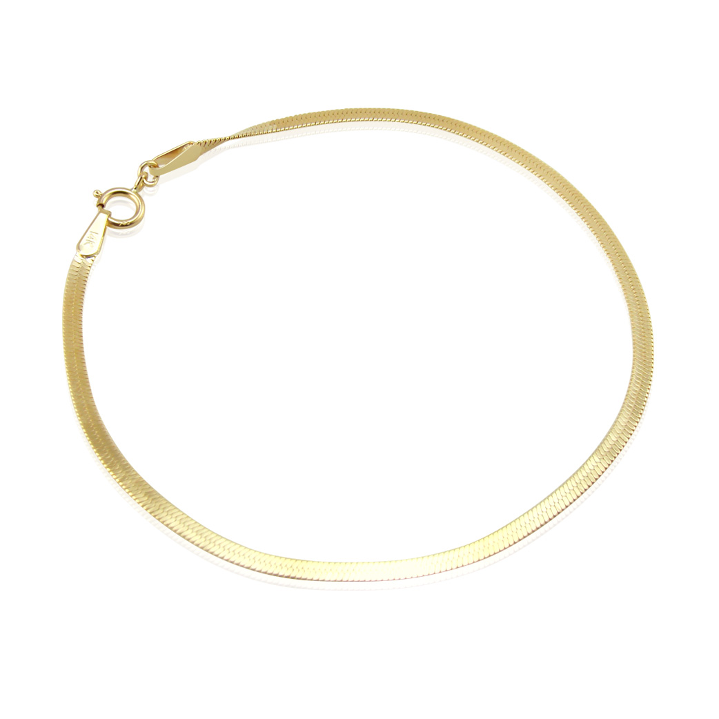 4015 3mm Non-fade Snake Bone Bracelet, Comfortable to Wear