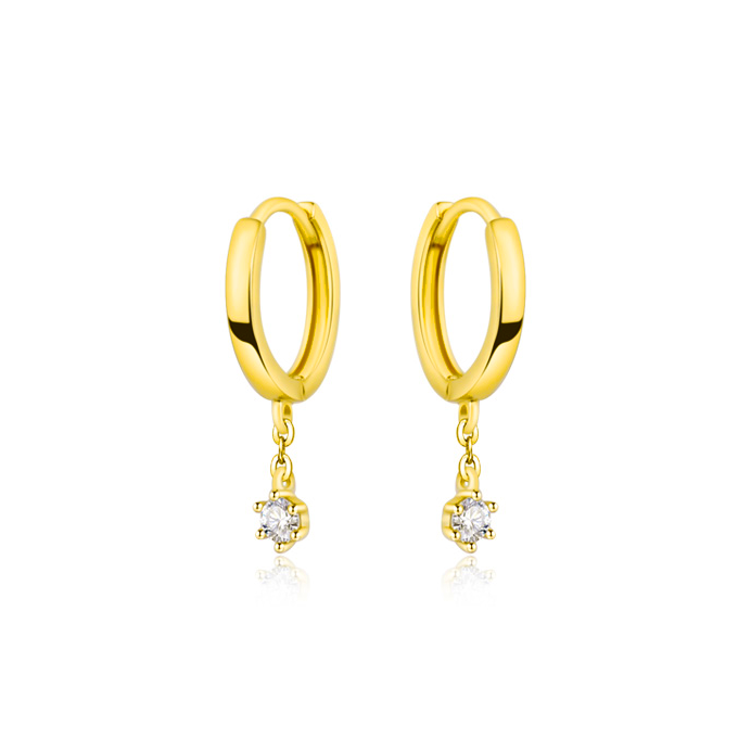 22612 Delicate Classic Diamond Earrings