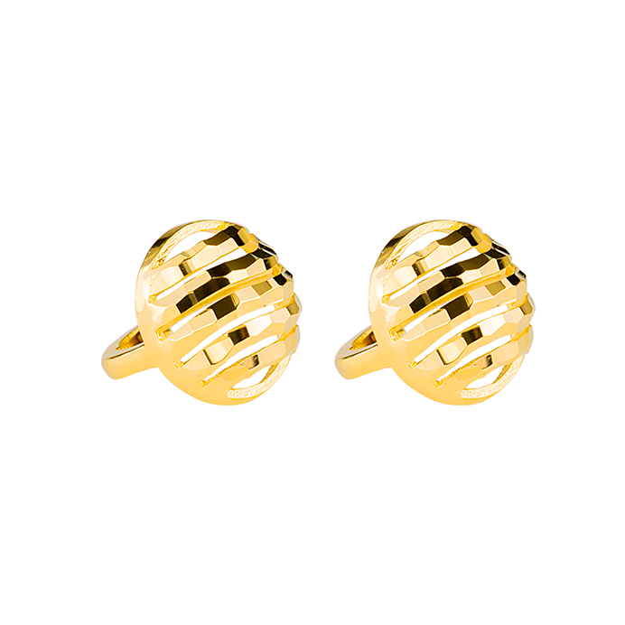 23268 Spherical hollow-out sexy vintage fashion ear cuff