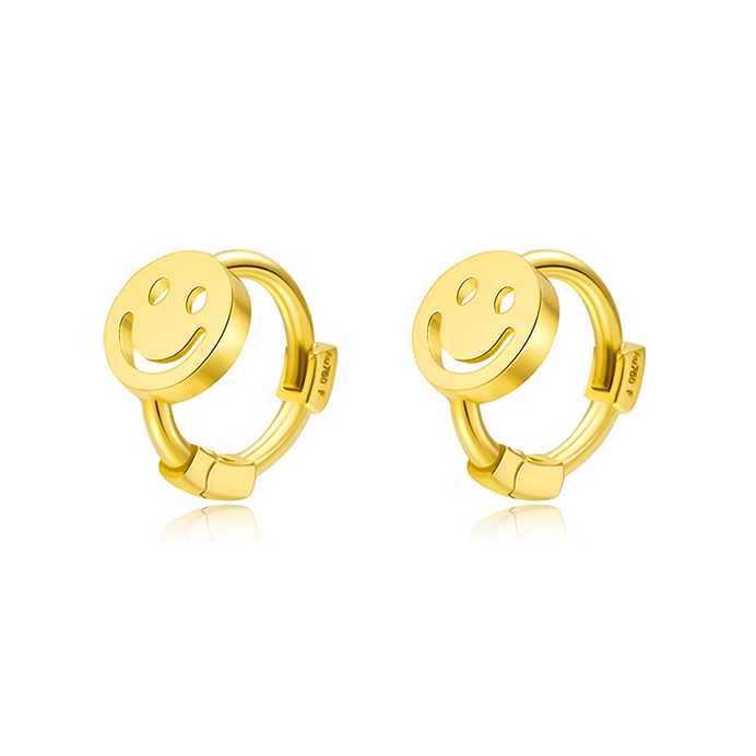 25043 Cute Smiley Face Earrings