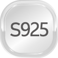 Metal: S925 Silver White
