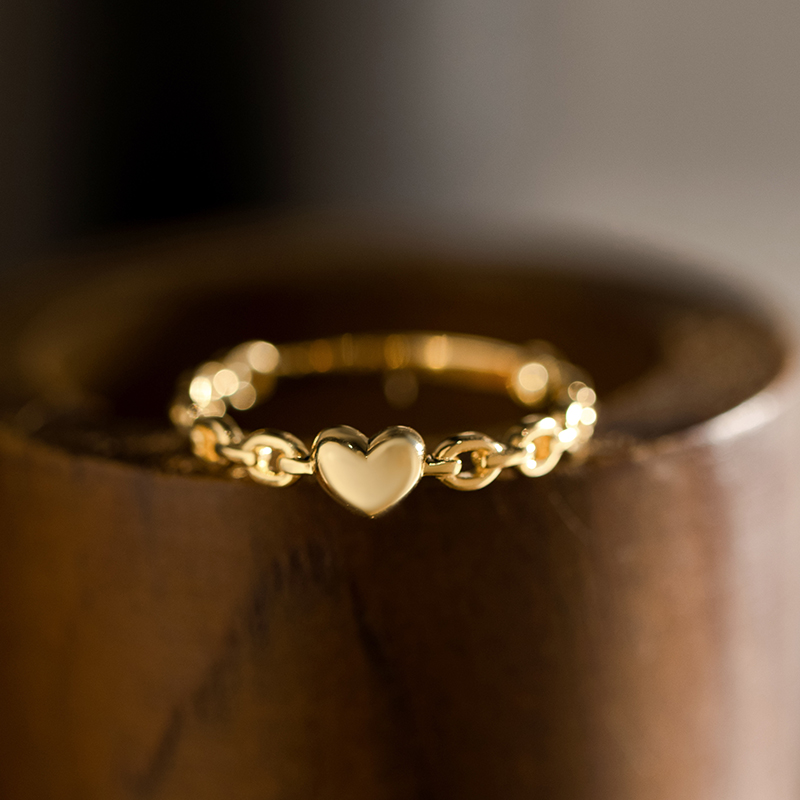 31529 Fashionable and Personalized Heart-Shaped Ring Design