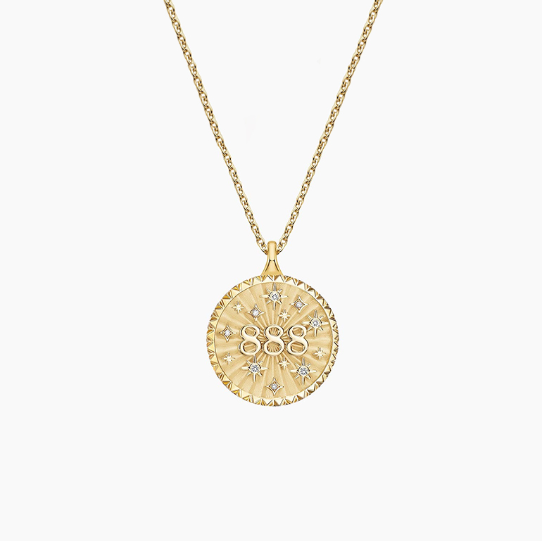 13355 Digital 8 Necklace