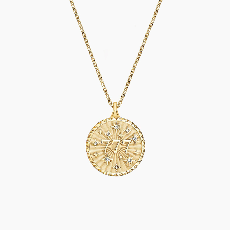 13355 Digital 7 Necklace